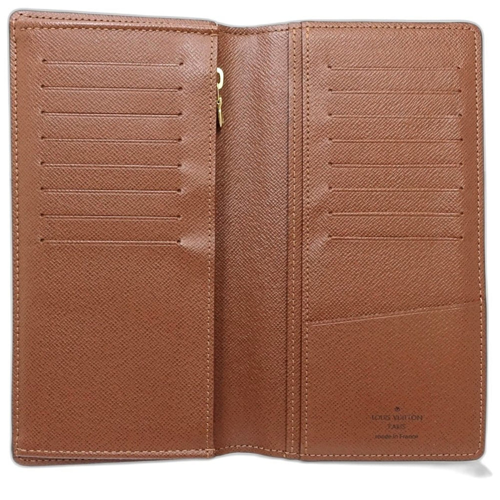 Louis Vuitton Brown Monogram Monogram Long Wallet (Bi-Fold) (Pre-Owned)
