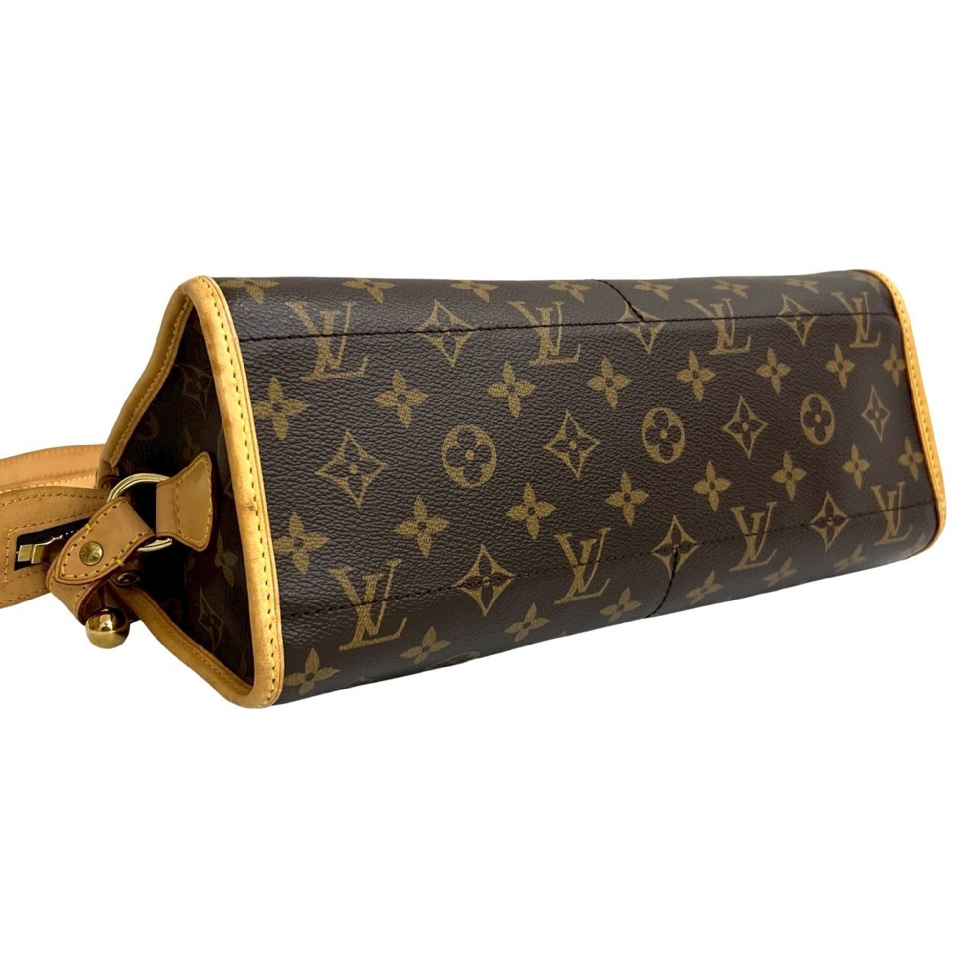 Louis Vuitton Brown Leather Pvc Pochette Shoulder Bag (Pre-Owned)