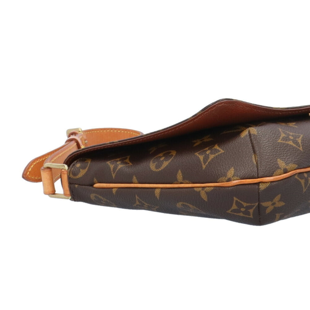 Louis Vuitton Brown Canvas Monogram Shoulder Bag (Pre-Owned)