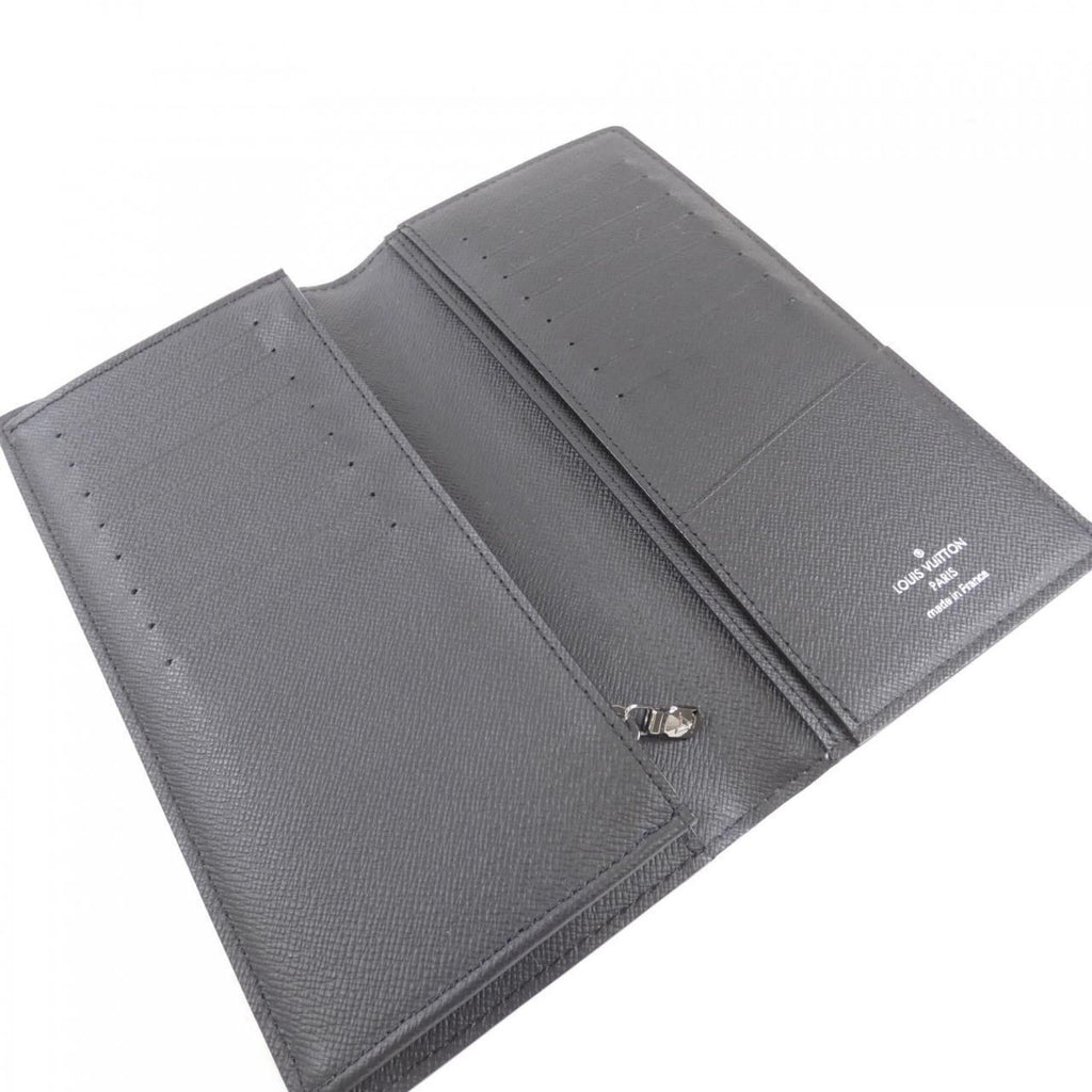 Louis Vuitton Black Monogram Eclipse Monogram Eclipse Long Wallet (Bi-Fold) (Pre-Owned)