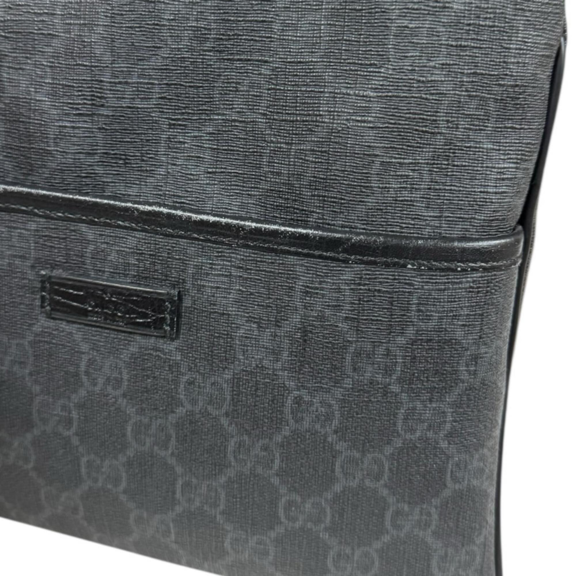 Flat Messenger Bag GG Coated Canvas Small
