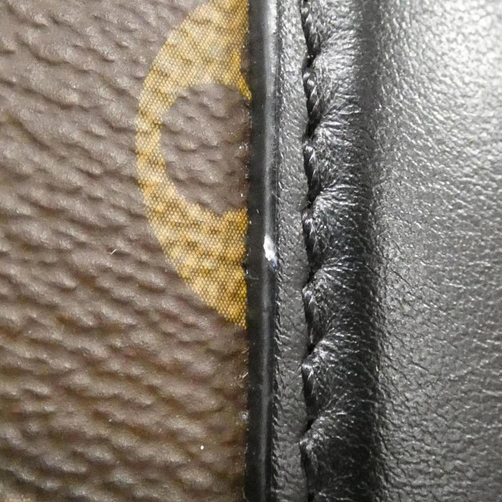 Louis Vuitton Marron Coated Canvas Handbag (Pre-Owned)