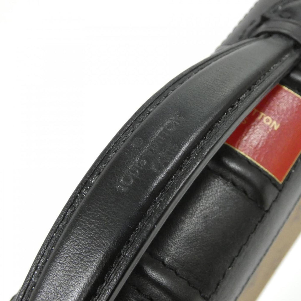 Louis Vuitton Marron Coated Canvas Chain/Shoulder Wallet (Pre-Owned)