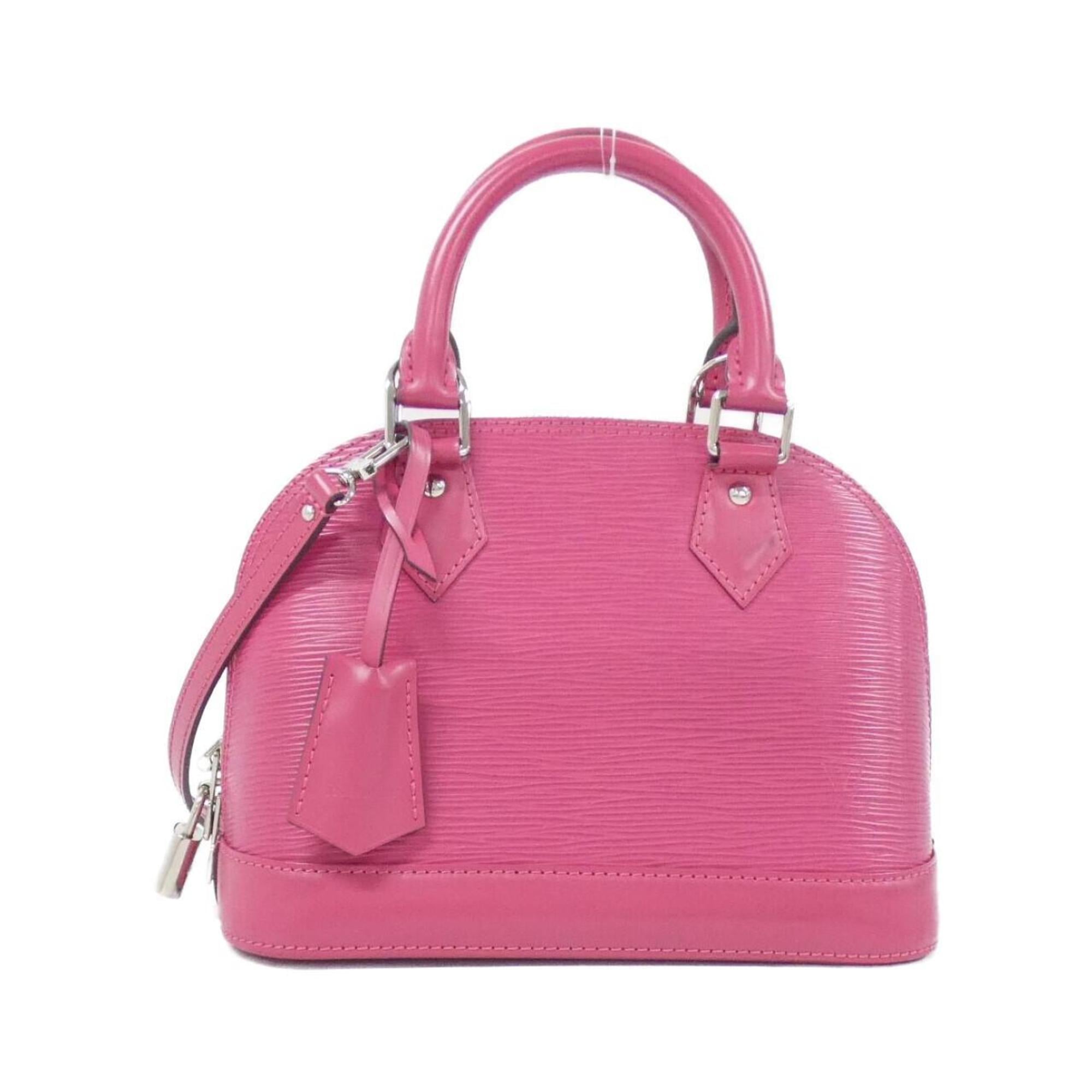 Louis Vuitton Fuchsia Pink Leather Handbag (Pre-Owned)