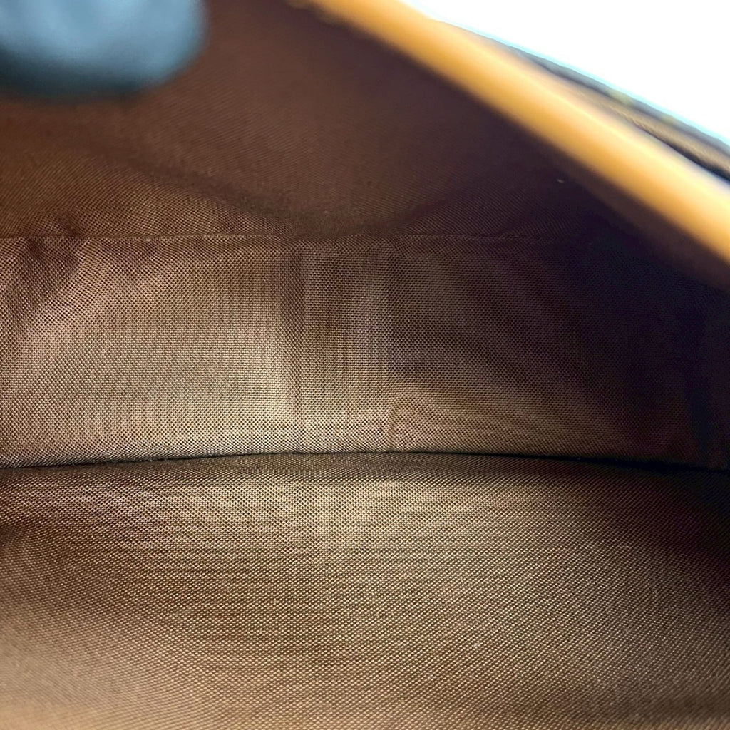Louis Vuitton Brown Leather Pvc Pochette Shoulder Bag (Pre-Owned)