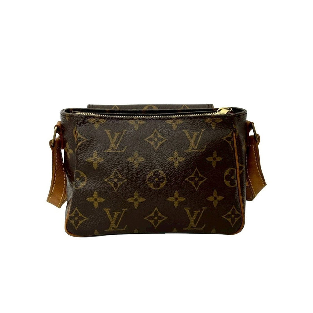 Louis Vuitton Brown Leather Pvc Pochette Shoulder Bag (Pre-Owned)