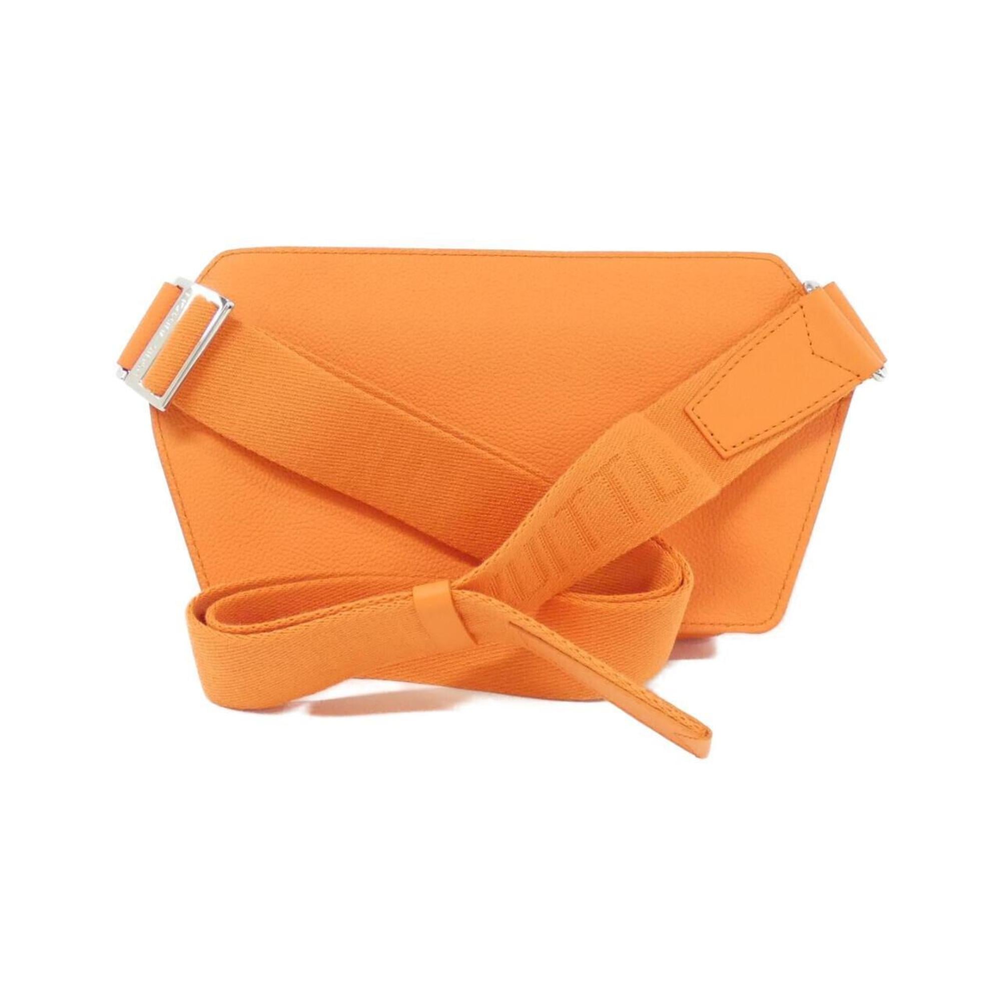 Louis Vuitton Orange Leather Shoulder Bag (Pre-Owned)