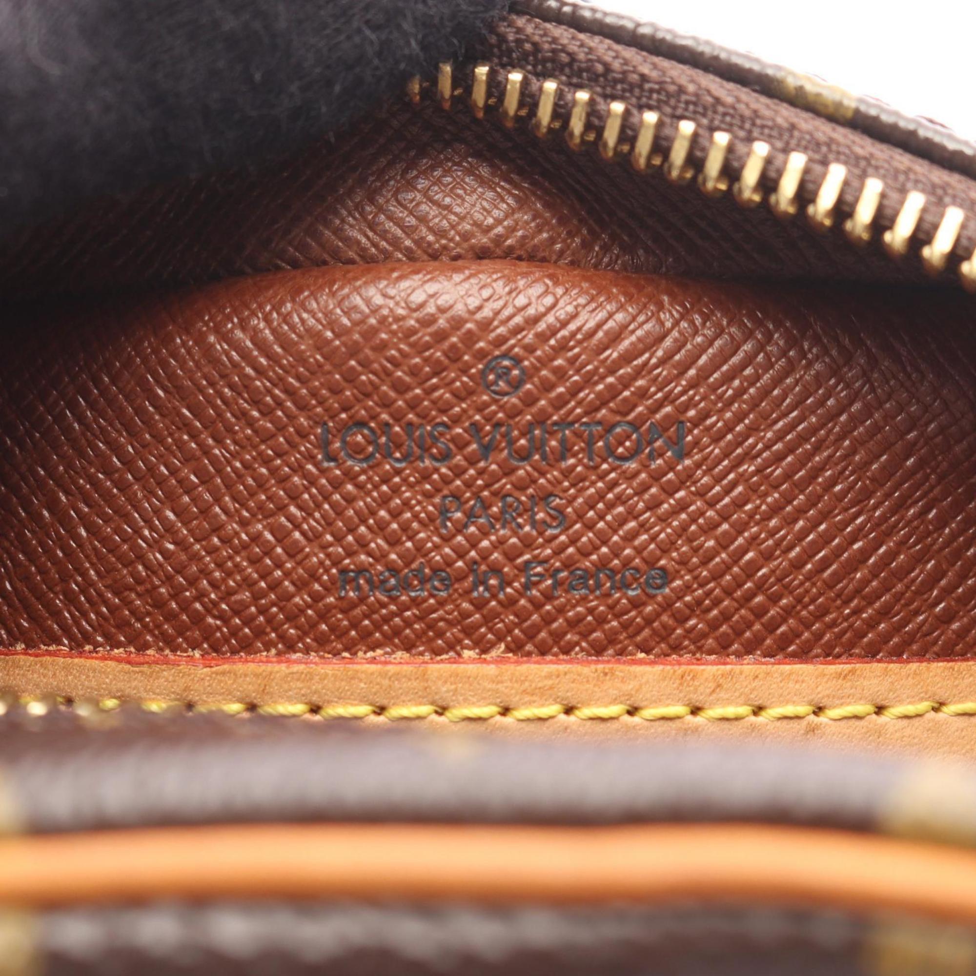 Louis Vuitton Brown Coated Canvas Pvc Monogram Leather Shoulder Bag (Pre-Owned)
