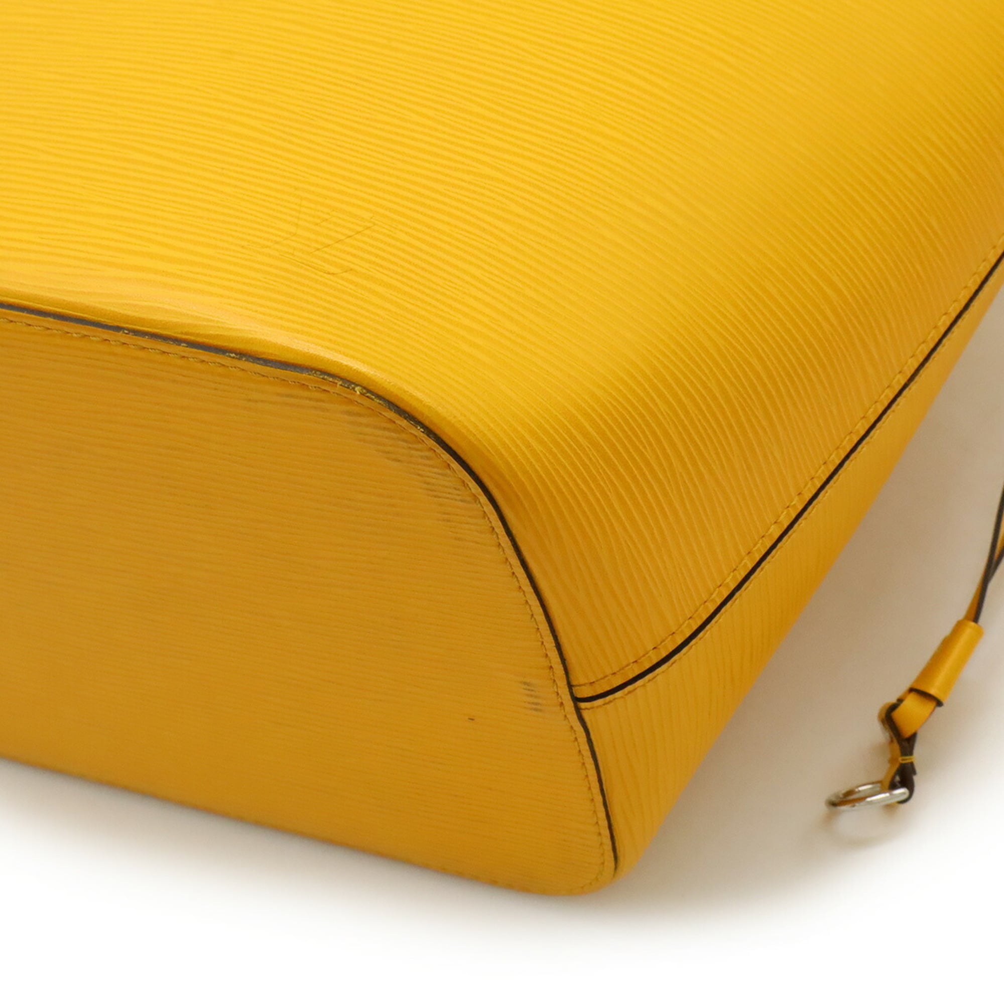 Louis Vuitton Mimosa Yellow Epi Leather Pouch Shoulder Bag Tote Bag (Pre-Owned)