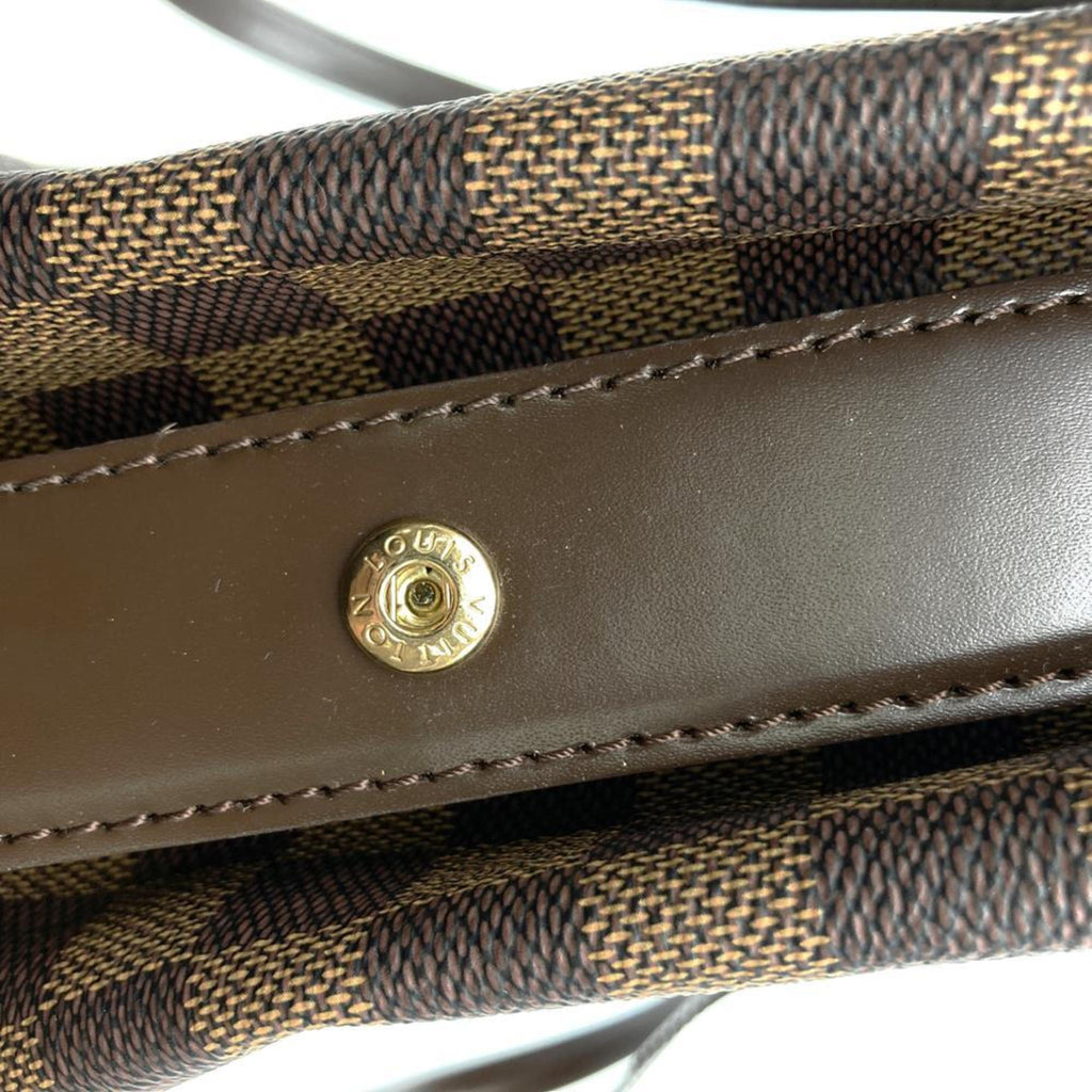 Louis Vuitton Brown Damier Canvas Shoulder Bag Tote Bag (Pre-Owned)