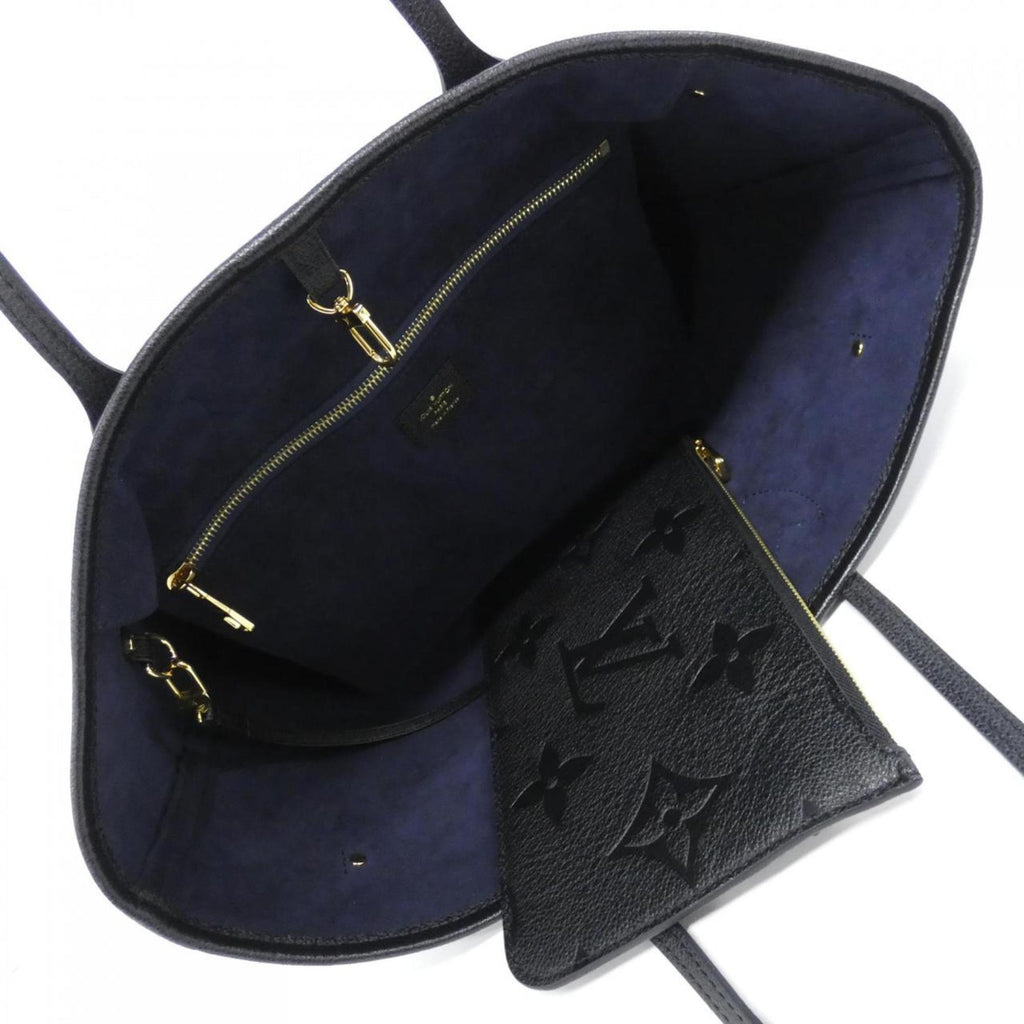 Louis Vuitton Black Leather Handbag (Pre-Owned)