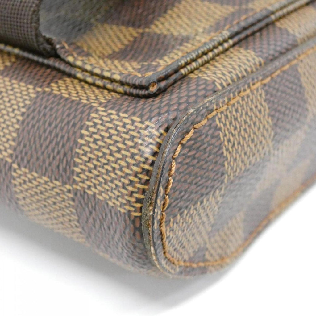 Louis Vuitton Ebene Coated Canvas Shoulder Bag (Pre-Owned)