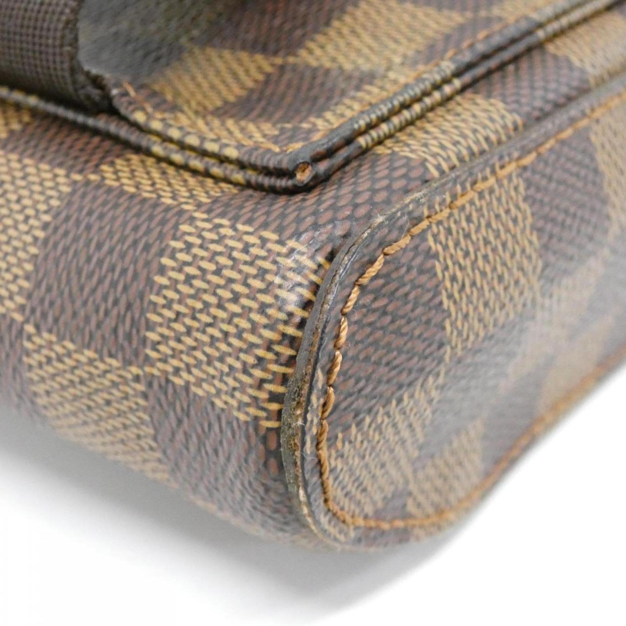Louis Vuitton Ebene Coated Canvas Shoulder Bag (Pre-Owned)