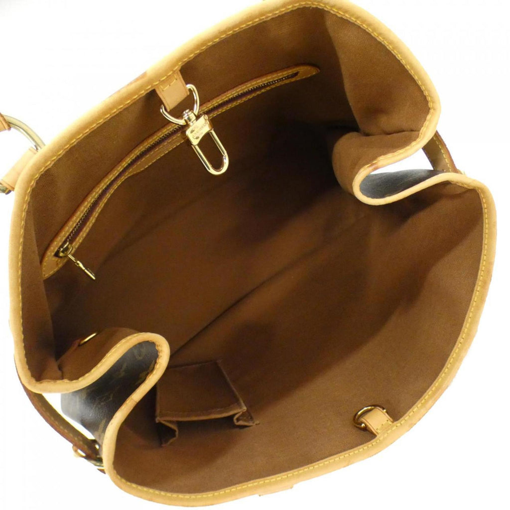 Louis Vuitton Marron Monogram Coated Canvas Handbag (Pre-Owned)