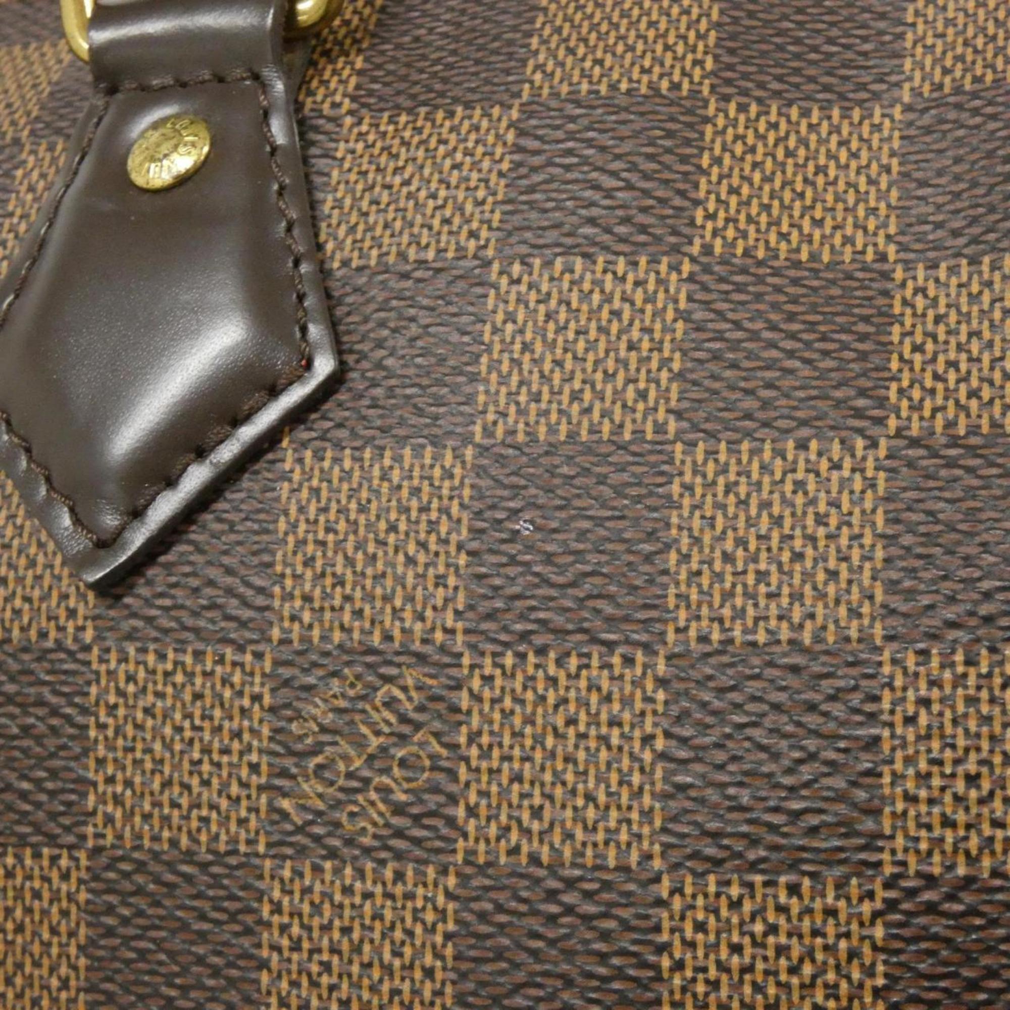 Louis Vuitton Ebene Coated Canvas Boston Bag (Pre-Owned)