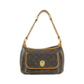 Louis Vuitton Marron Coated Canvas Shoulder Bag (Pre-Owned)