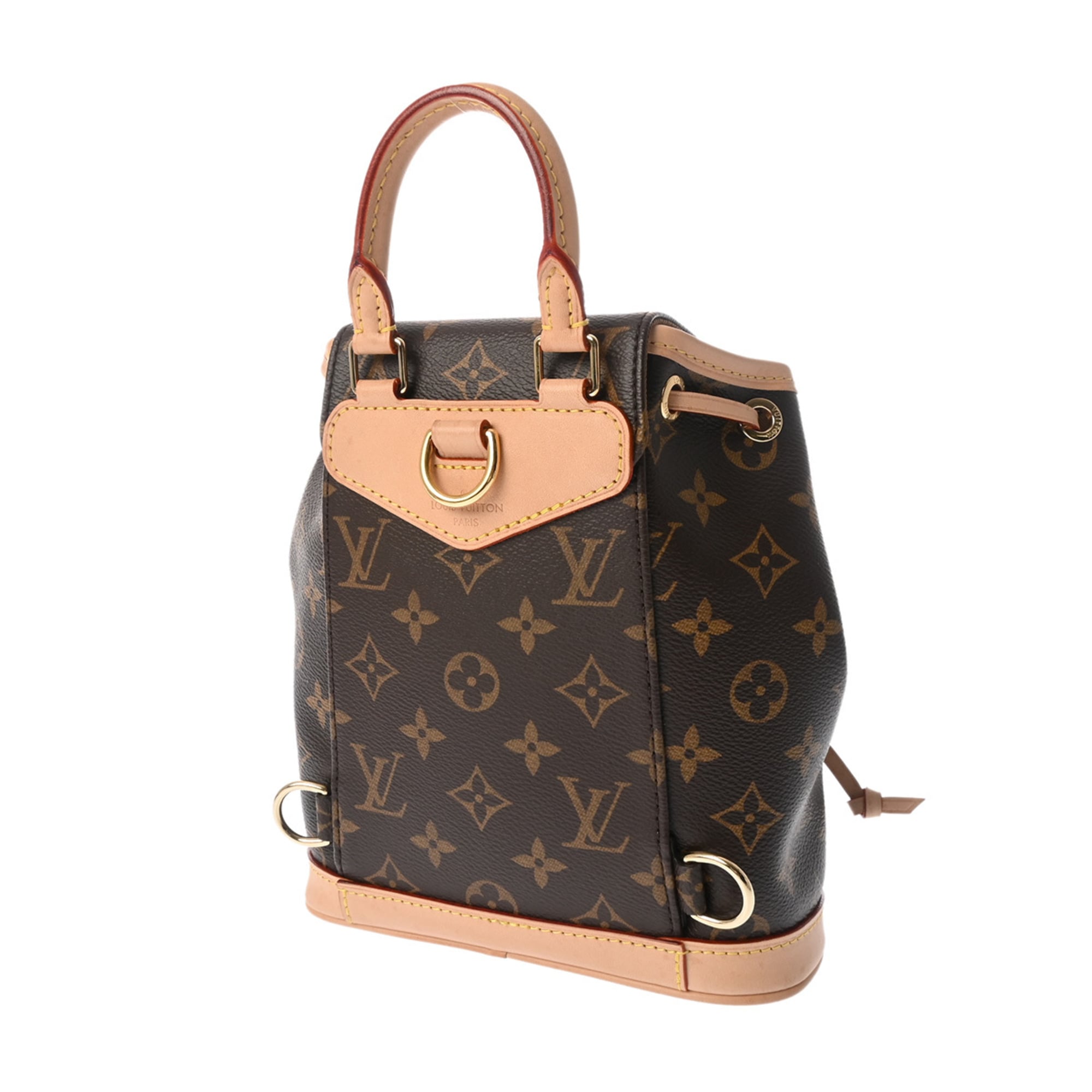 Louis Vuitton Brown Monogram Canvas Backpack (Pre-Owned)