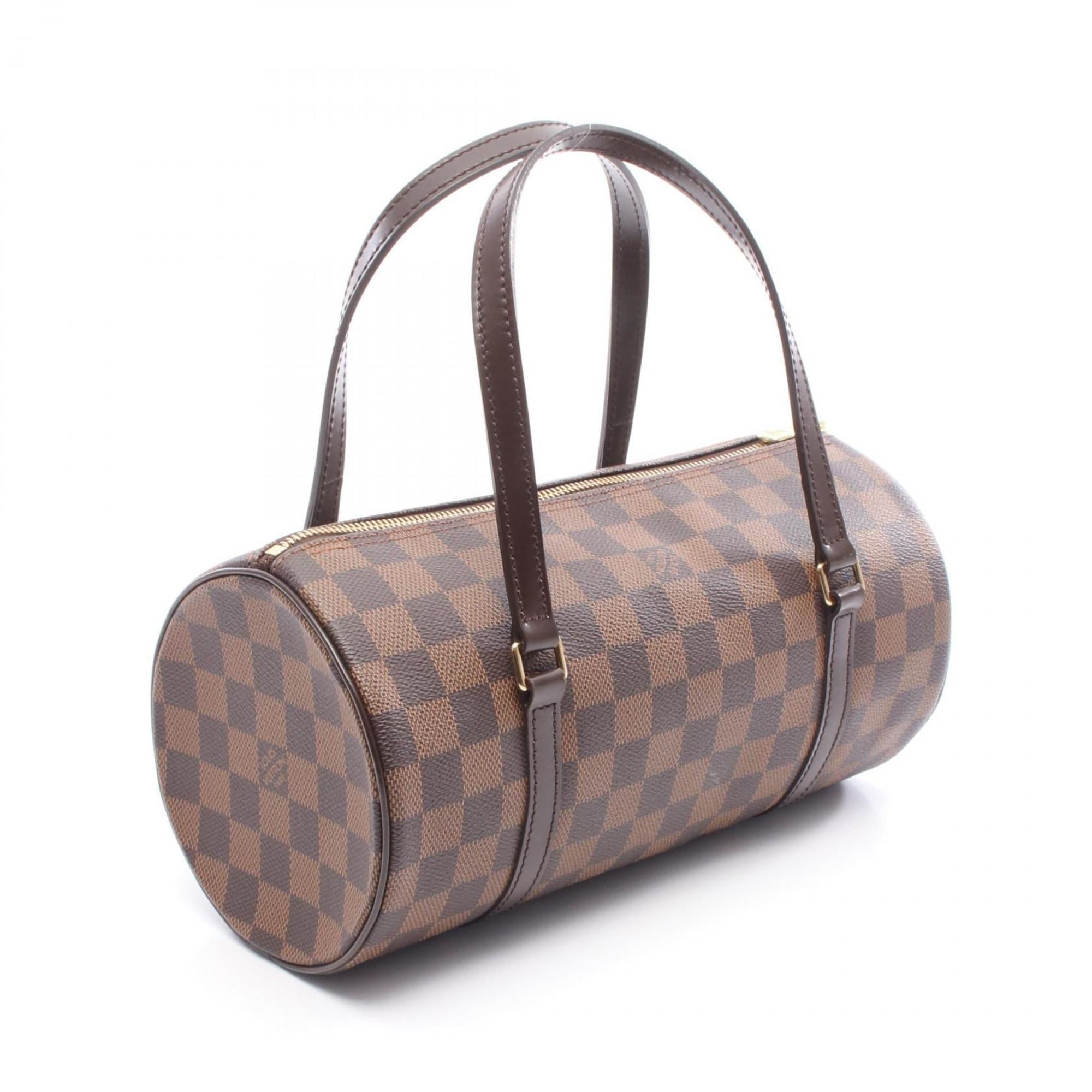 Louis Vuitton Brown Coated Canvas Pvc Leather Handbag (Pre-Owned)
