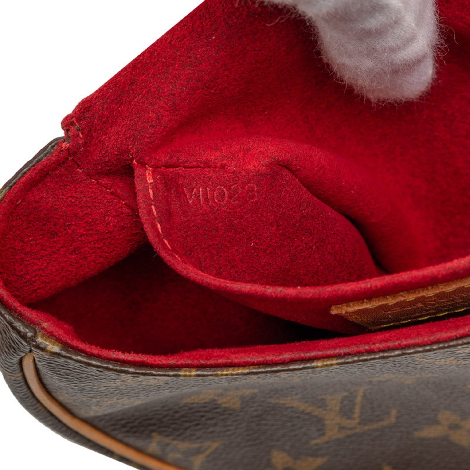 Tambourine Handbag Monogram Canvas