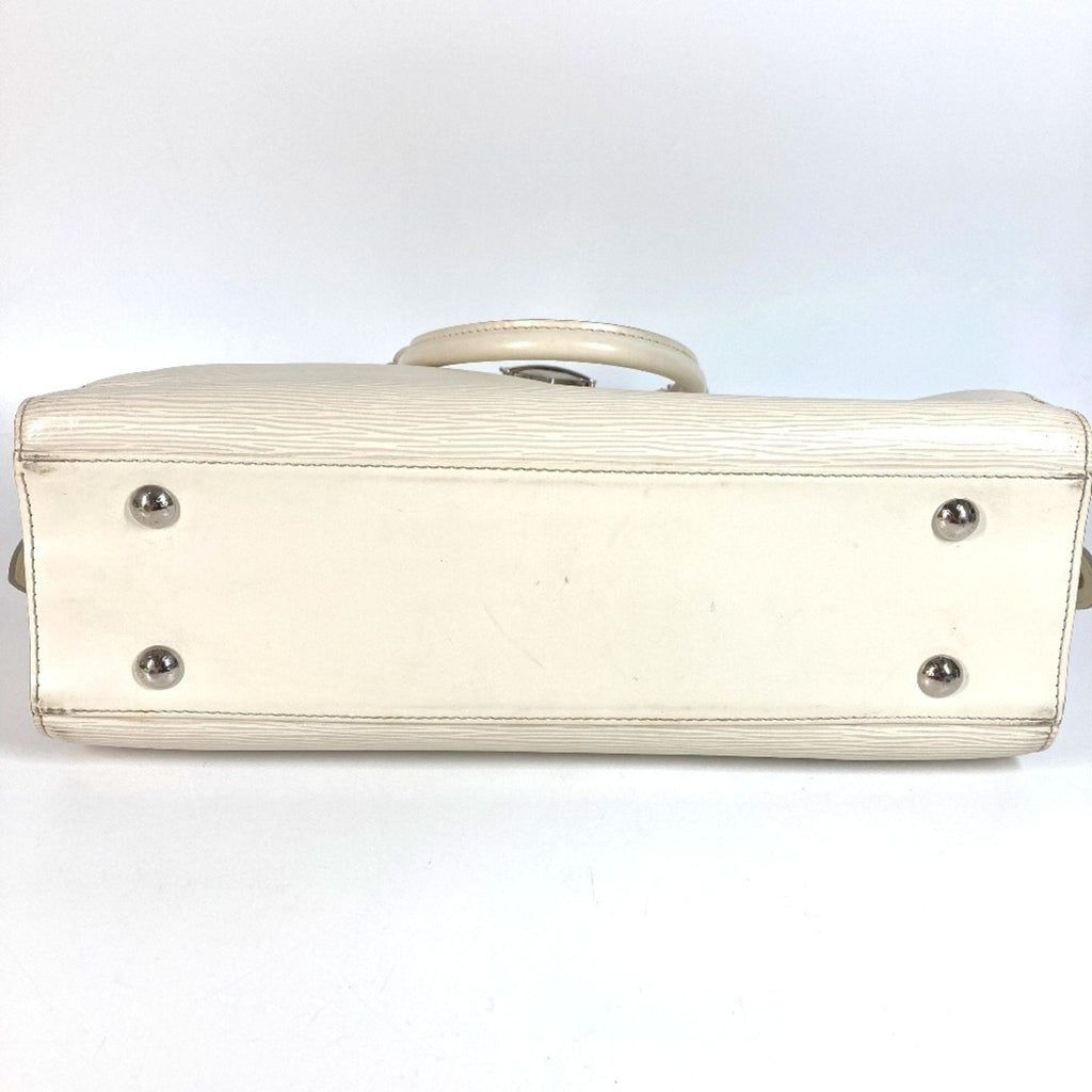 Louis Vuitton Lv Off White White Epi Leather Boston Bag Handbag Shoulder Bag (Pre-Owned)