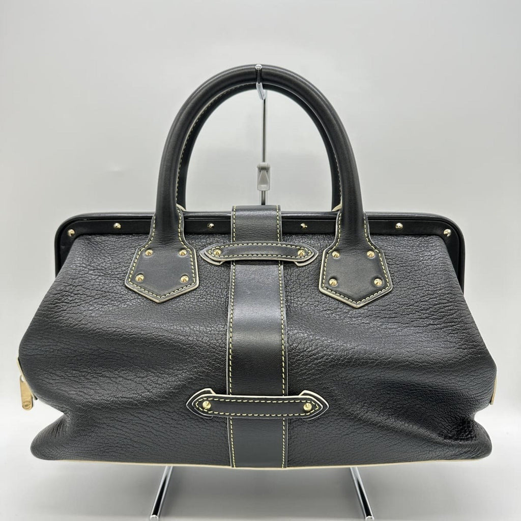 Louis Vuitton Black Suhali Leather Handbag (Pre-Owned)