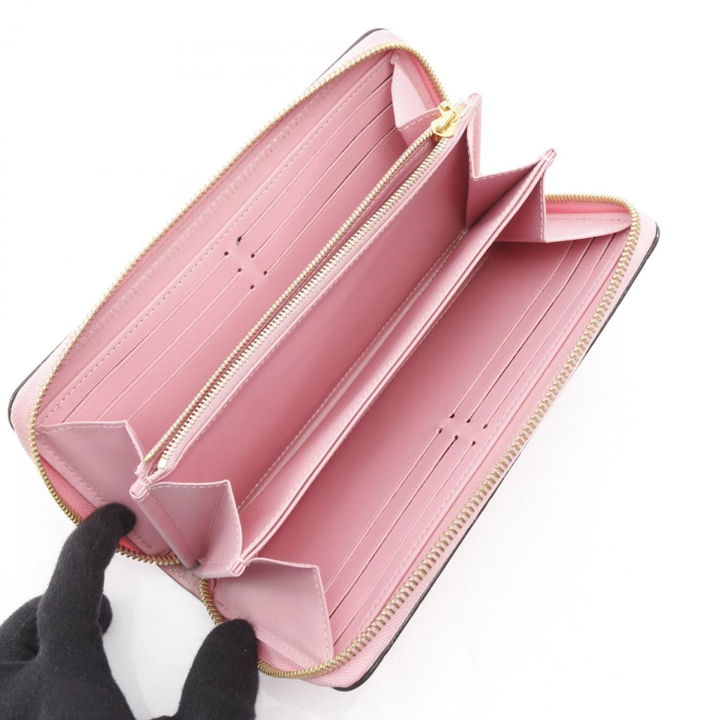 Louis Vuitton Pink Vernis Patent Leather Long Wallet (Bi-Fold) (Pre-Owned)