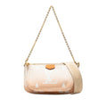 Louis Vuitton Pink Beige Pvc Leather Shoulder Bag (Pre-Owned)