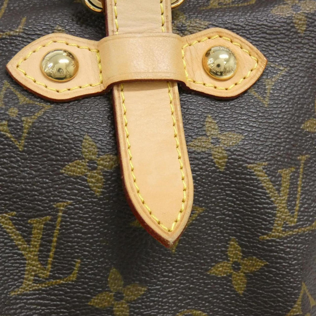 Louis Vuitton Monogram Marron Coated Canvas Handbag (Pre-Owned)
