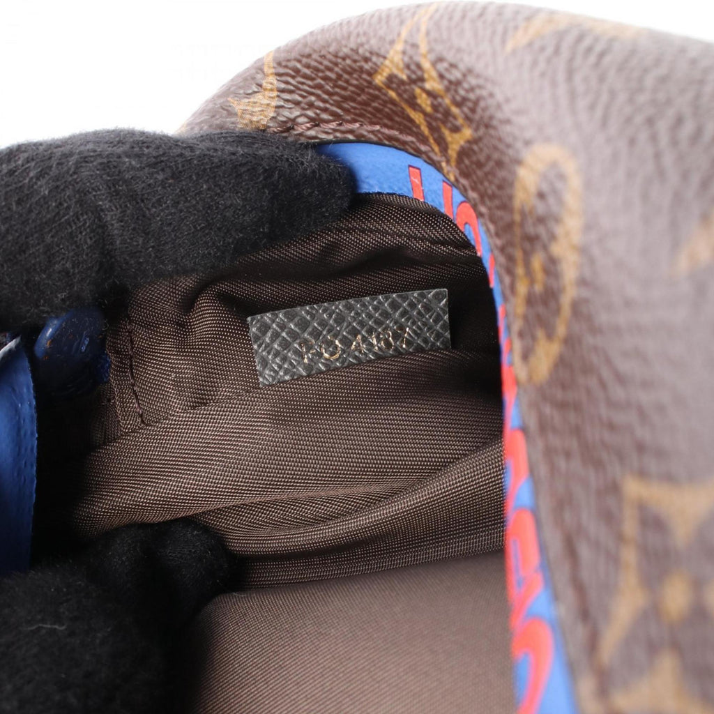 Louis Vuitton Brown Multi-Color Monogram Pvc Coated Canvas Leather Fanny Pack (Pre-Owned)