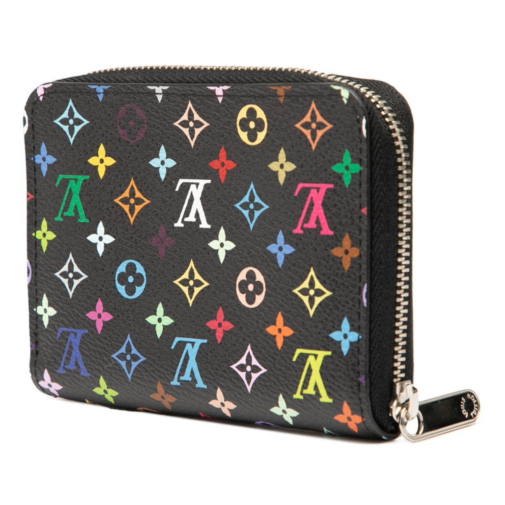 Louis Vuitton Black Pvc Coin Purse/Coin Case (Pre-Owned)