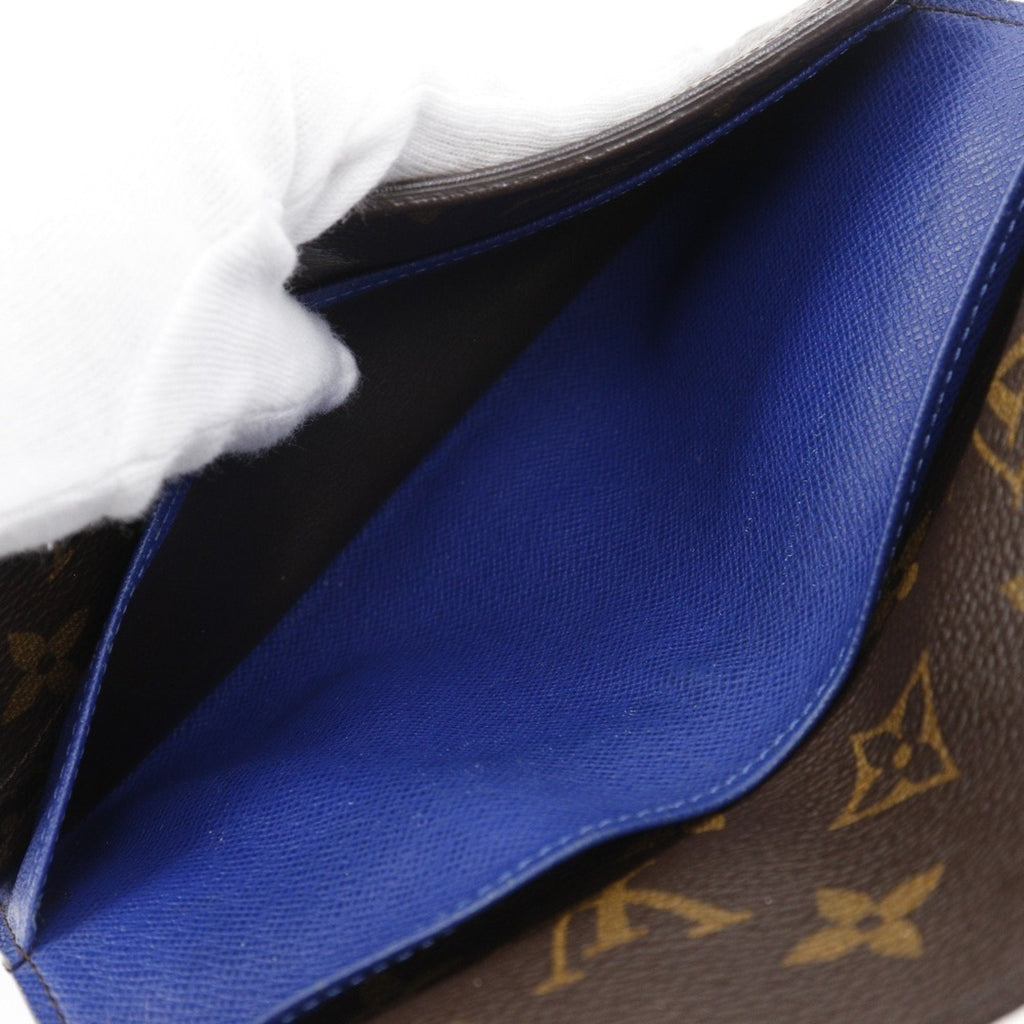 Louis Vuitton Monogram Brown Monogram Long Wallet (Bi-Fold) (Pre-Owned)