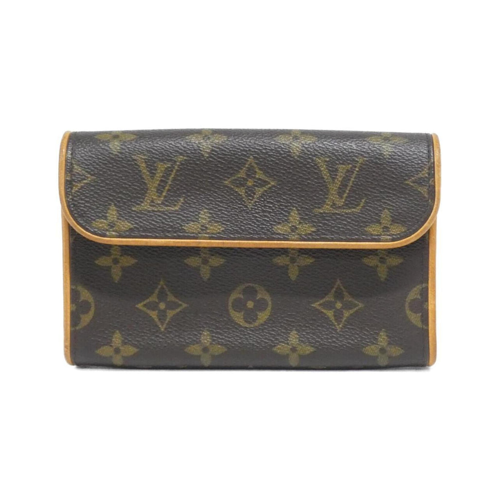 Louis Vuitton Marron Coated Canvas Fanny Pack Pochette (Pre-Owned)