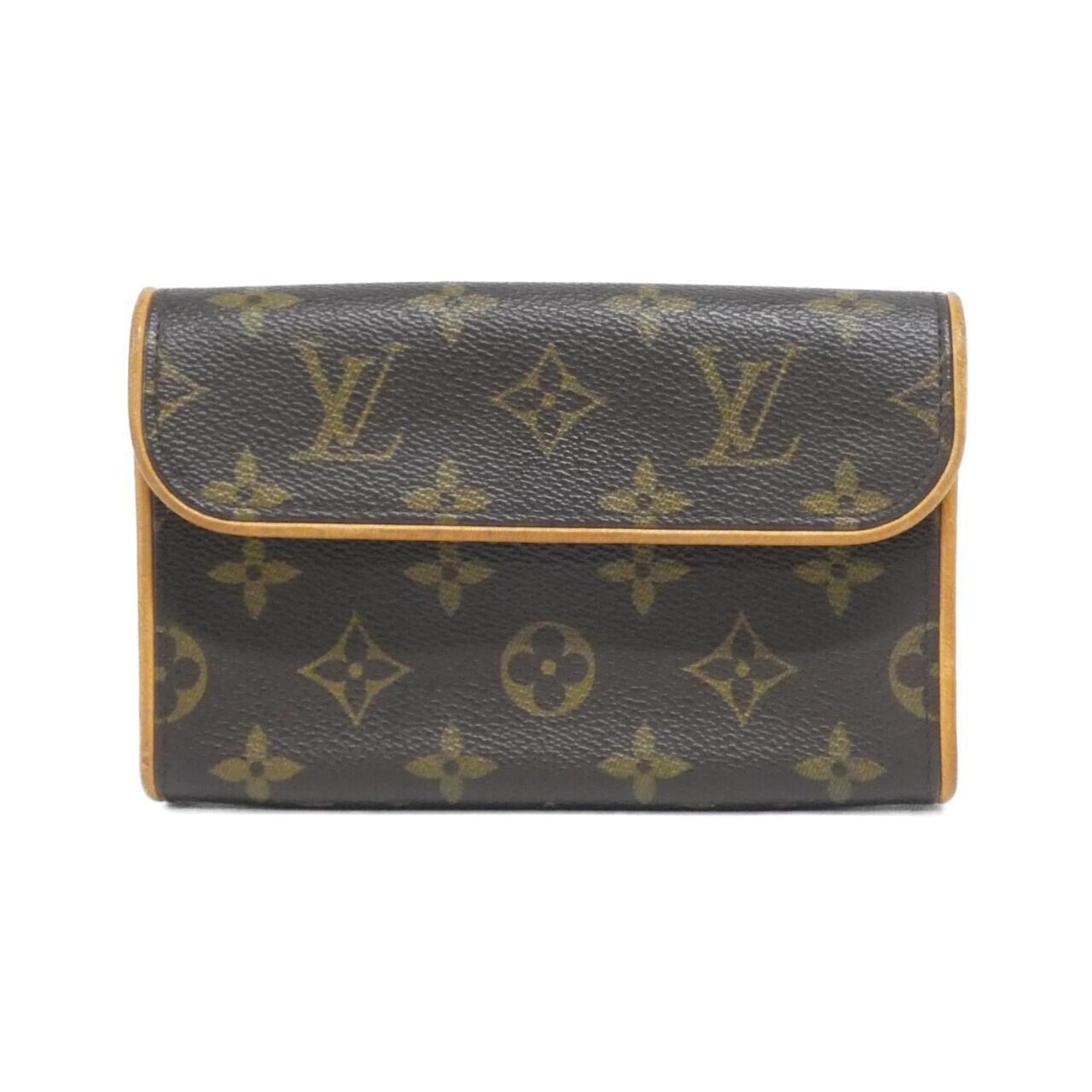 Louis Vuitton Marron Coated Canvas Fanny Pack Pochette (Pre-Owned)