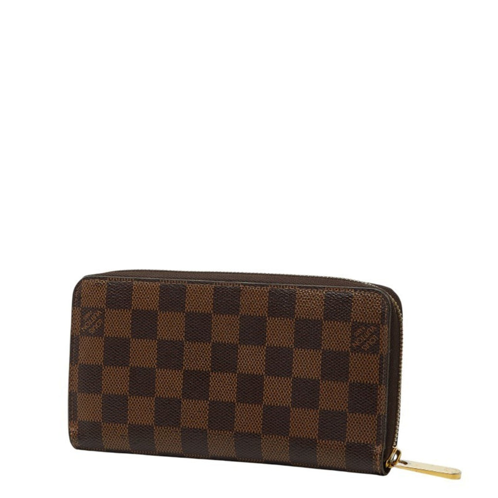 Louis Vuitton Damier Brown Damier Canvas Damier Canvas Long Wallet (Bi-Fold) (Pre-Owned)