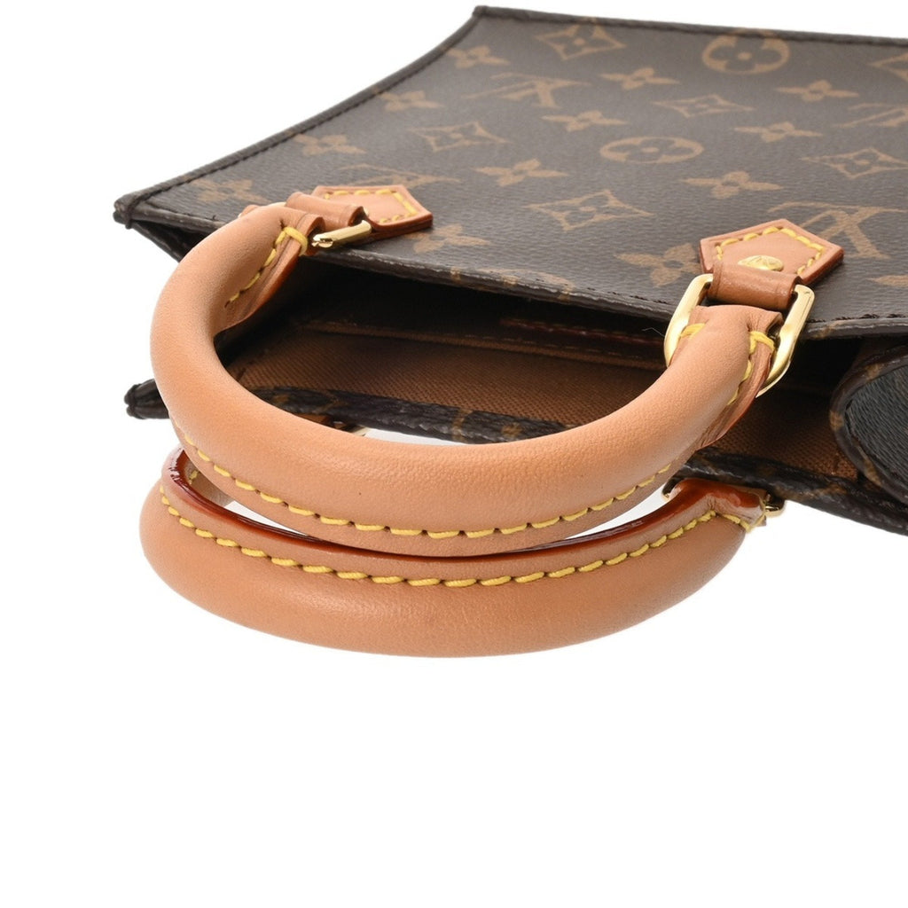 Louis Vuitton Brown Monogram Canvas Handbag (Pre-Owned)