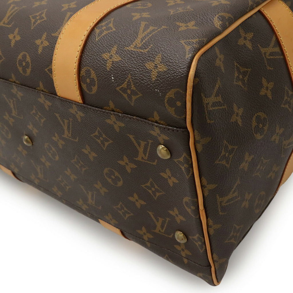 Louis Vuitton Brown Monogram Boston Bag Handbag (Pre-Owned)