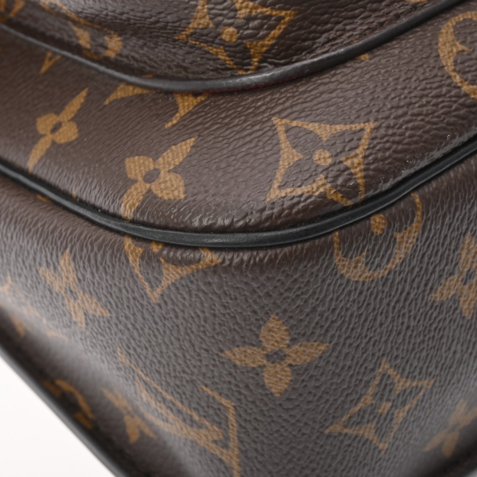 Louis Vuitton Brown Monogram Canvas Shoulder Bag (Pre-Owned)