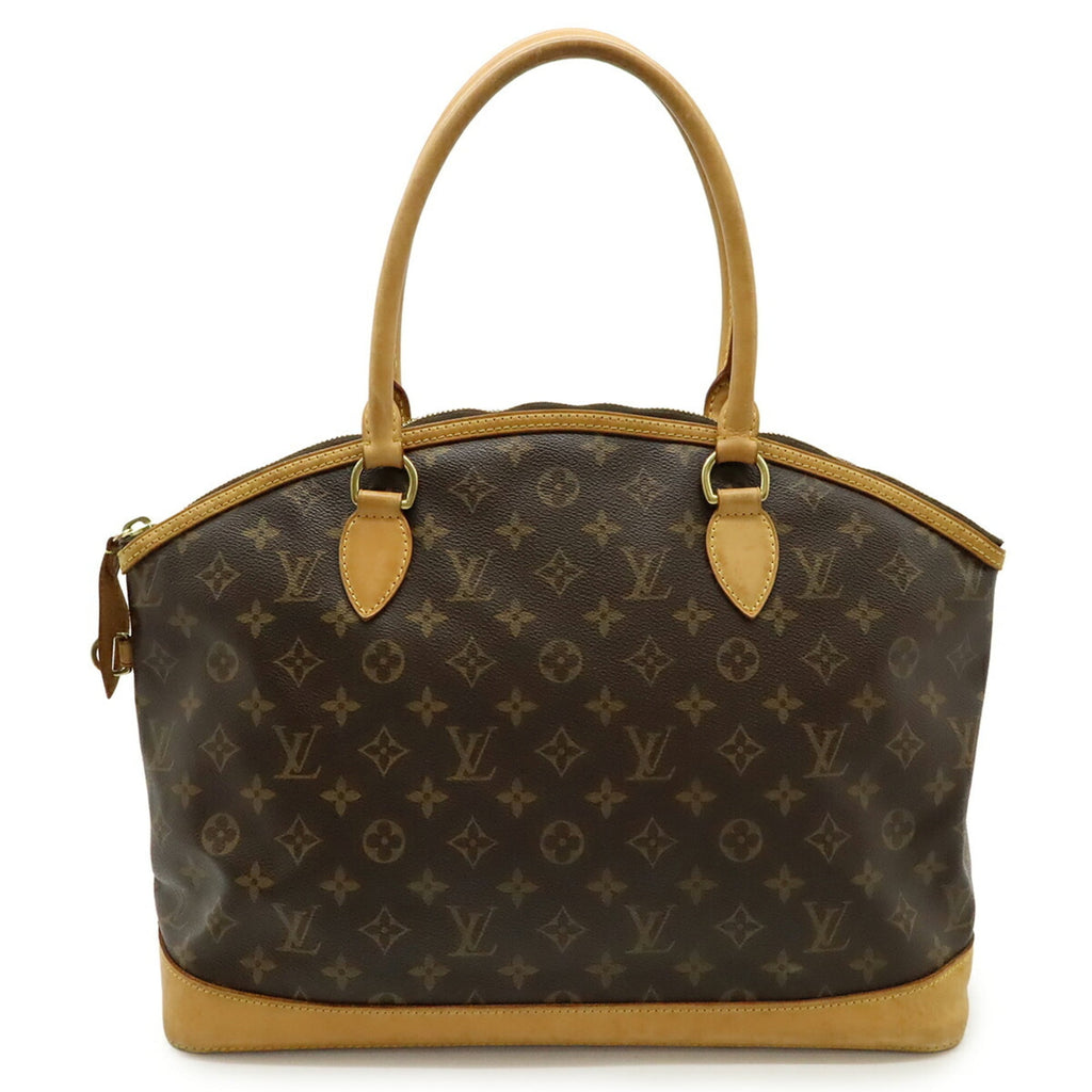 Louis Vuitton Brown Monogram White Monogram Handbag Shoulder Bag Tote Bag (Pre-Owned)