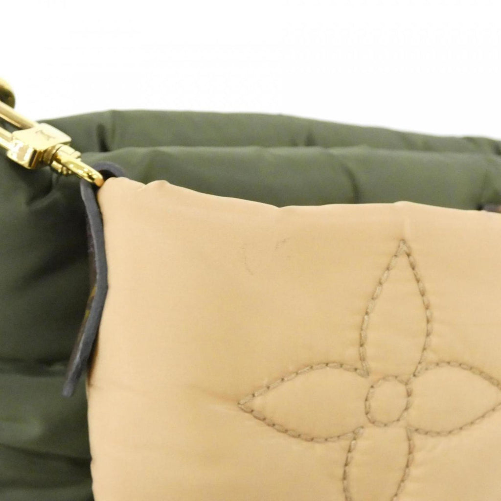 Louis Vuitton Beige Khaki Pochette Shoulder Bag (Pre-Owned)