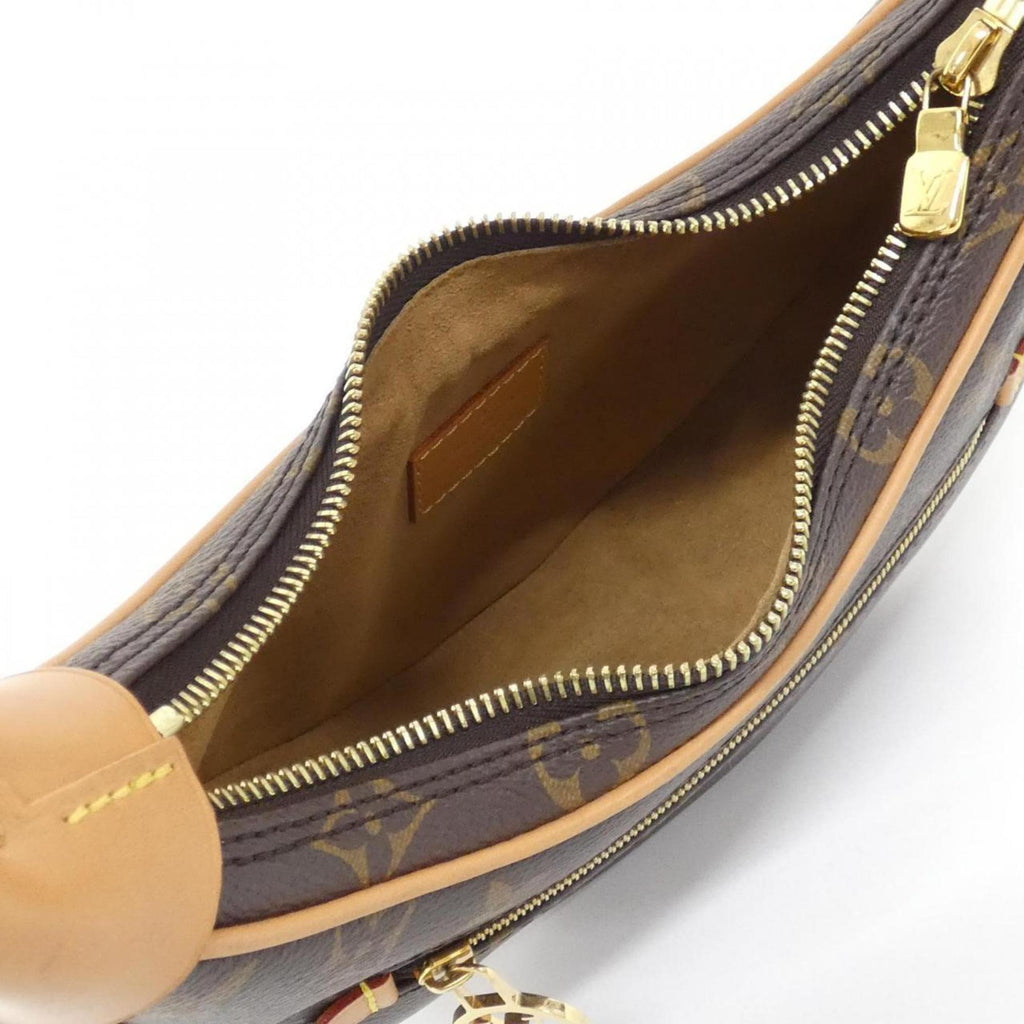 Louis Vuitton Marron Coated Canvas Shoulder Bag (Pre-Owned)