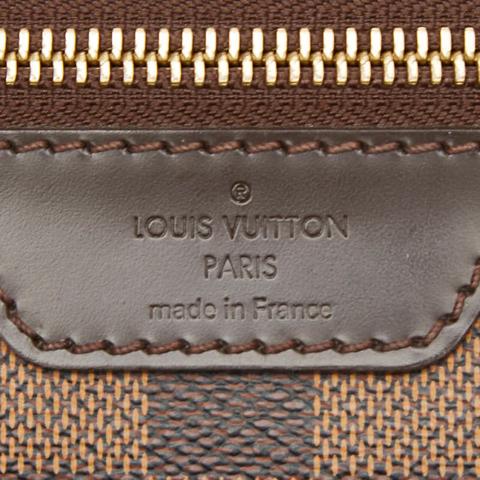 Louis Vuitton Brown Pvc Leather Shoulder Bag (Pre-Owned)