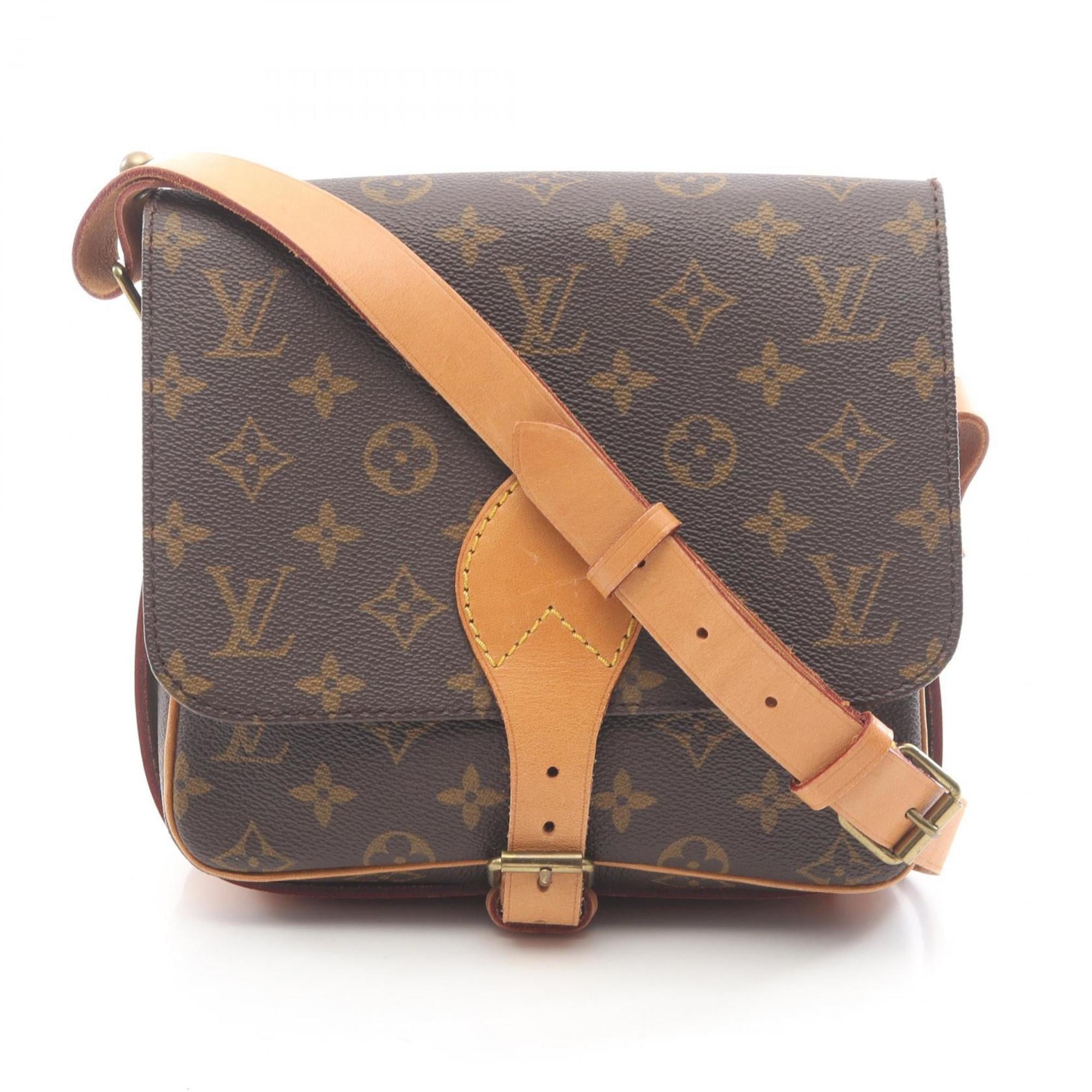 Louis Vuitton Brown Coated Canvas Pvc Leather Monogram Shoulder Bag (Pre-Owned)