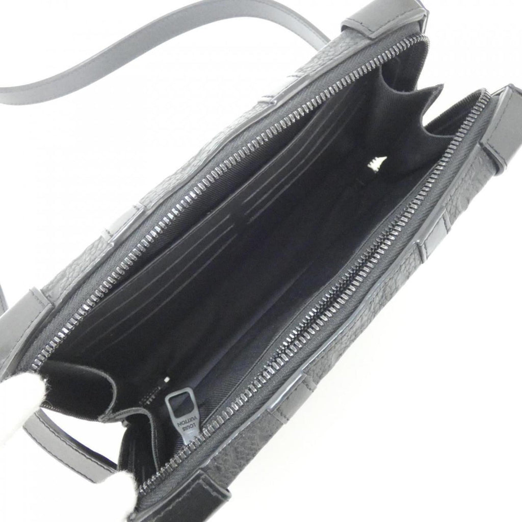 Louis Vuitton Taurillon Black Leather Shoulder Bag (Pre-Owned)