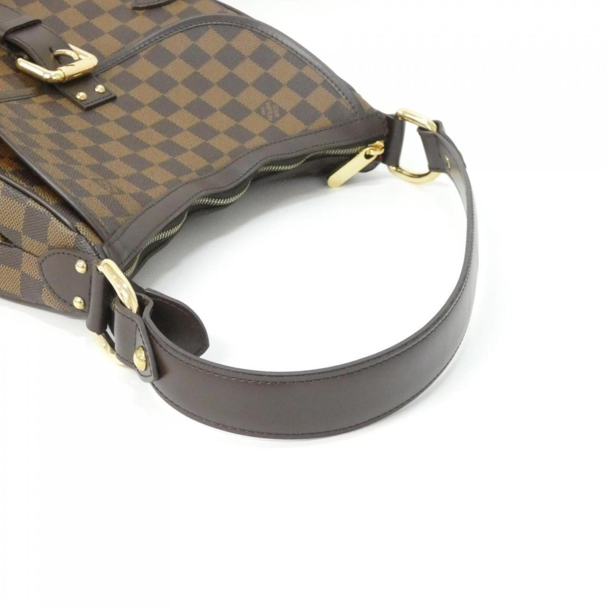 Louis Vuitton Ebene Coated Canvas Shoulder Bag (Pre-Owned)