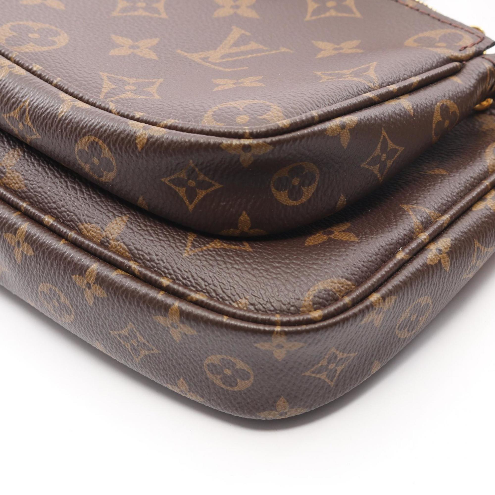 Louis Vuitton Brown Khaki Monogram Monogram Shoulder Bag (Pre-Owned)