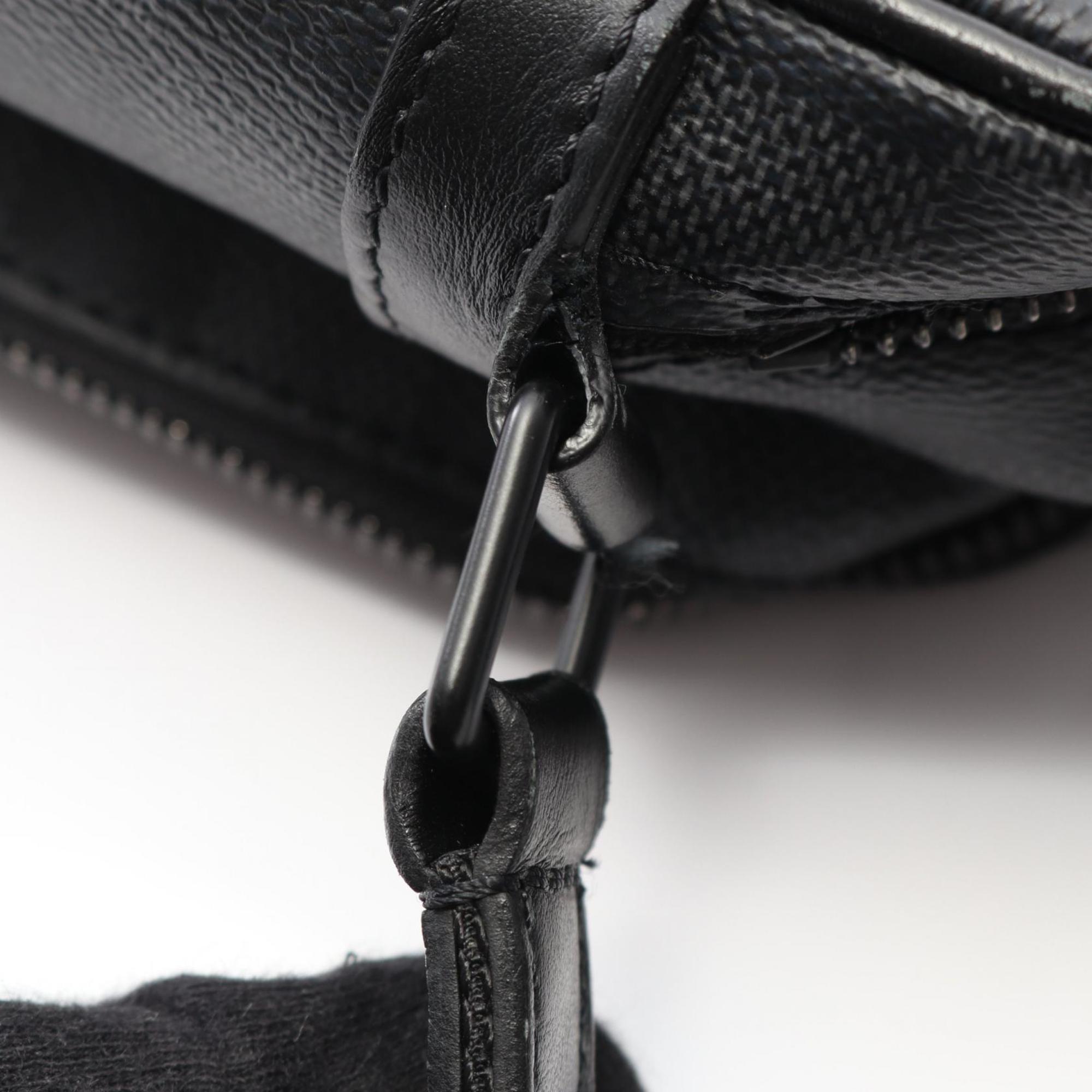 Louis Vuitton Gray Pvc Leather Shoulder Bag (Pre-Owned)