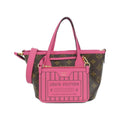 Louis Vuitton Monogram Marron Rose Coated Canvas Leather Handbag (Pre-Owned)
