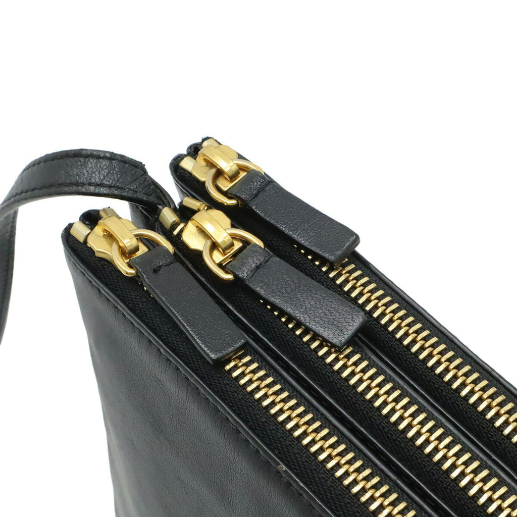Trio Crossbody Bag Leather Large