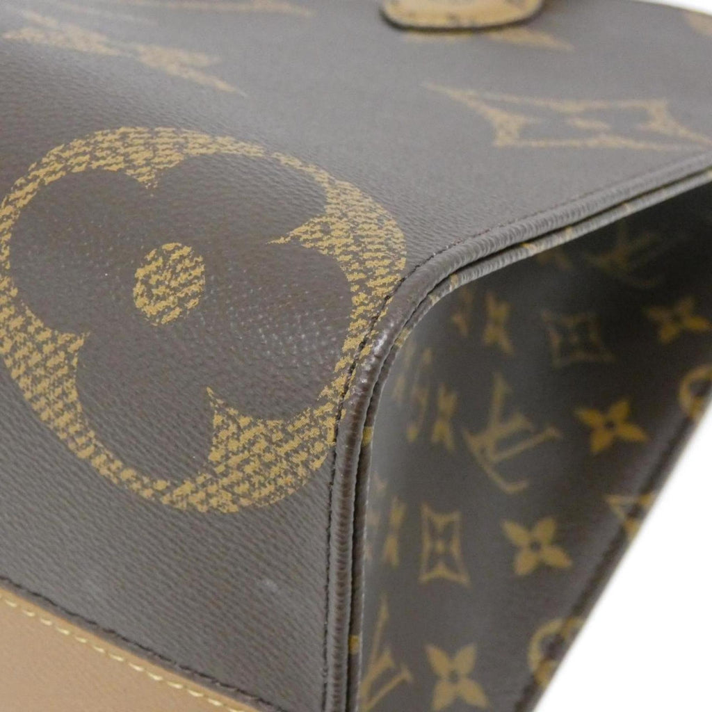 Louis Vuitton Marron Coated Canvas Handbag (Pre-Owned)