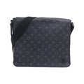 Louis Vuitton Monogram Eclipse Black Coated Canvas Shoulder Bag (Pre-Owned)